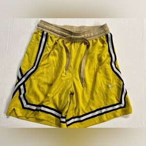 Nike Fly Shorts Mens XS Yellow Black Athletic Basketball Shorts